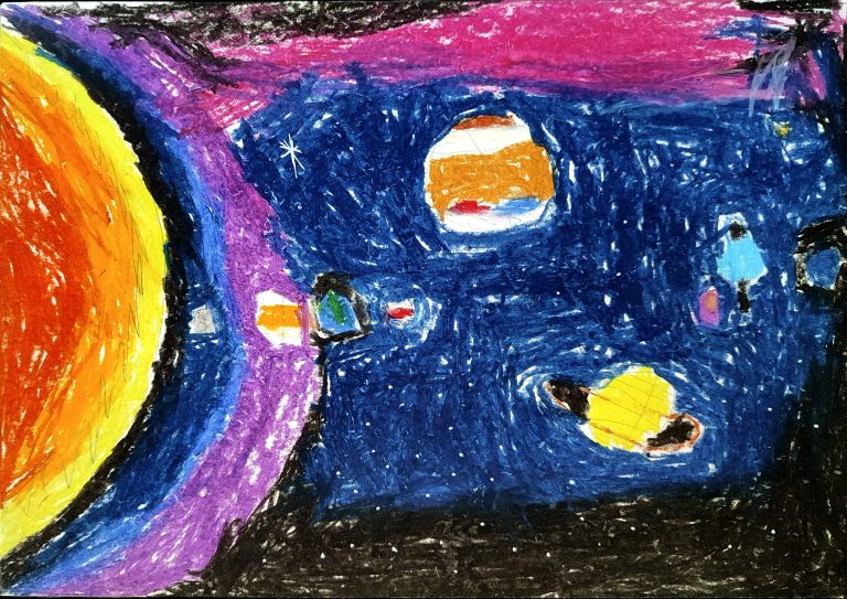 The Solar System & Map of Indonesia