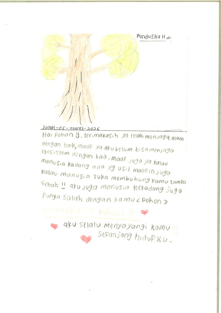 Letter for the tree