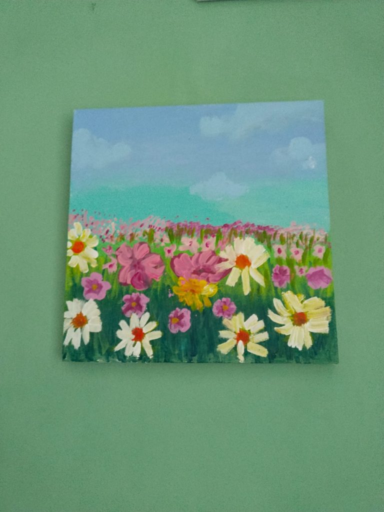” Small Fish ” & ” Beautiful Flowers “
