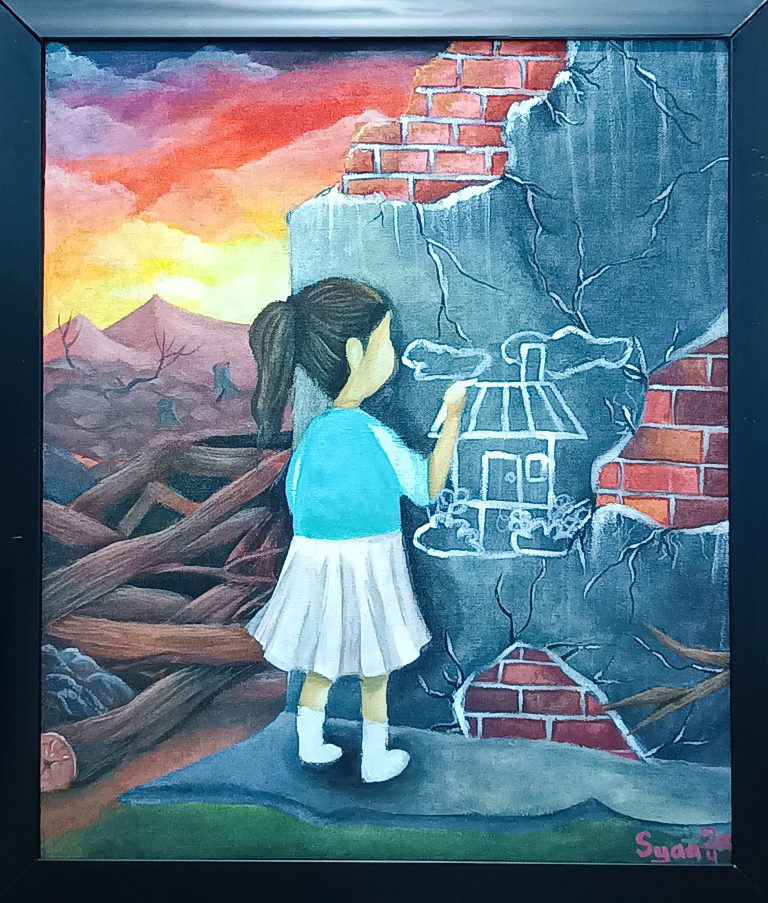 Menggambar Harapan Di Tengah Luka